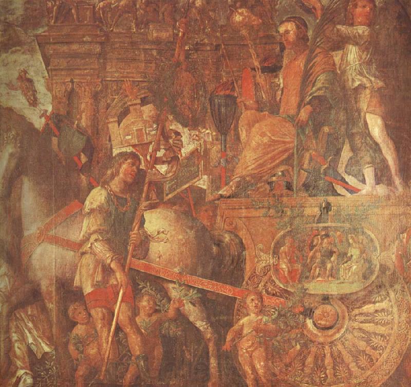 Andrea Mantegna Caesar-s Chariot Norge oil painting art